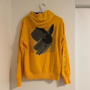 Small Playboy Hoodie - Yellow